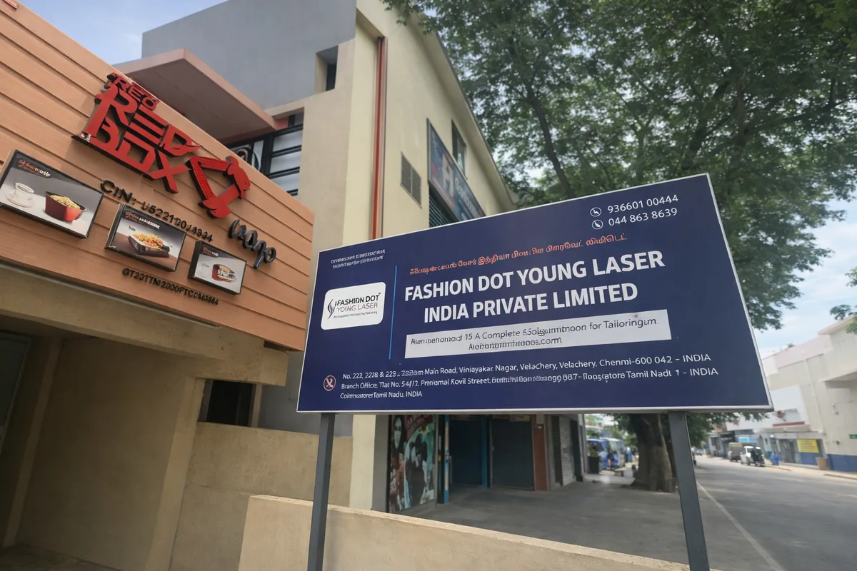 Fashion Dot Young Laser branch board, Chennai