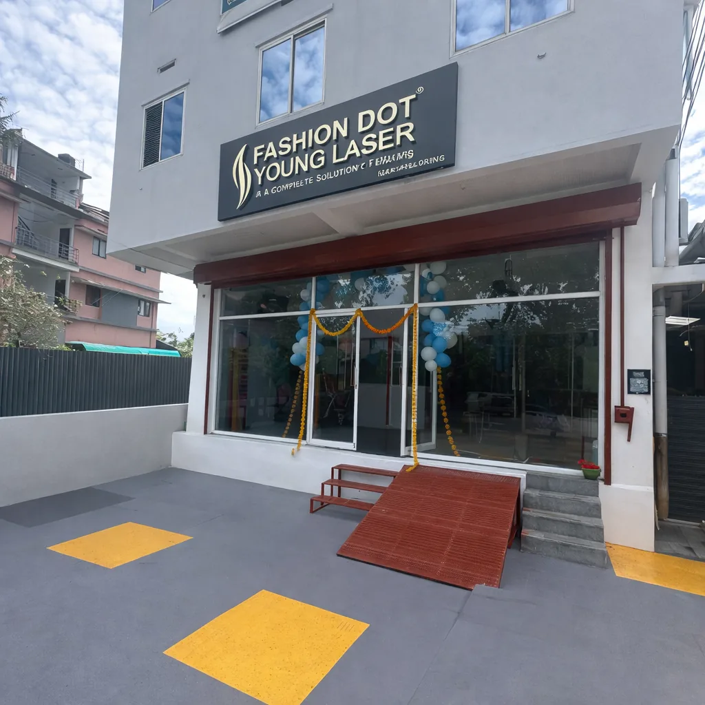 Fashion Dot Young Laser branch storefront, Hyderabad
