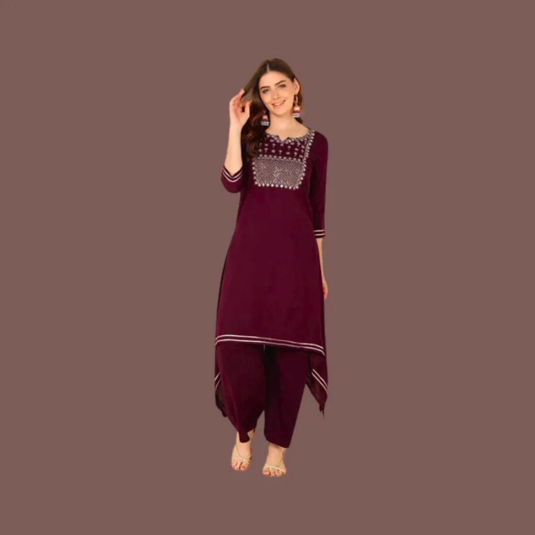 Fusion Fish-Cut Kurti
