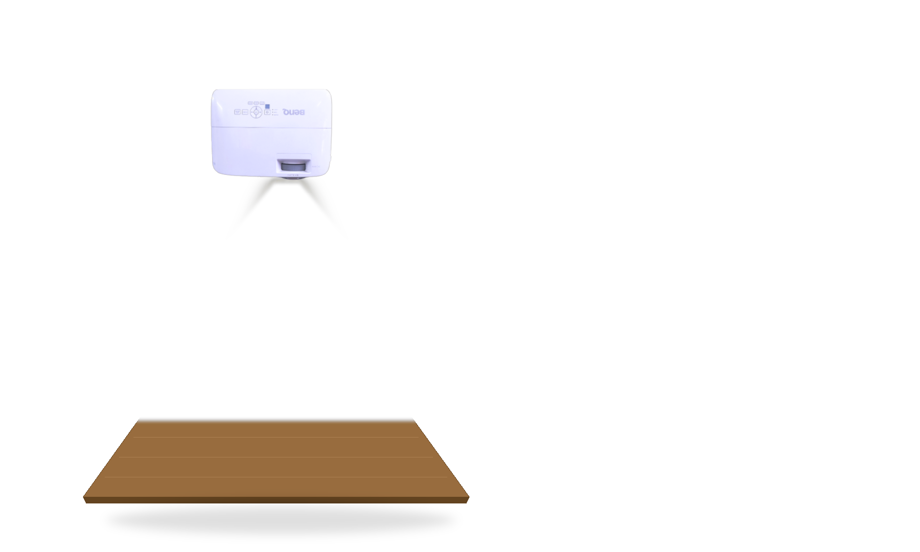 Fashion Dot CAD Projector on a wooden table