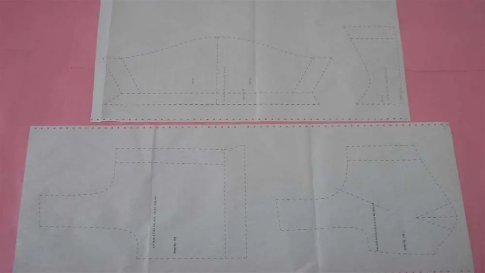 Blouse cutting paper