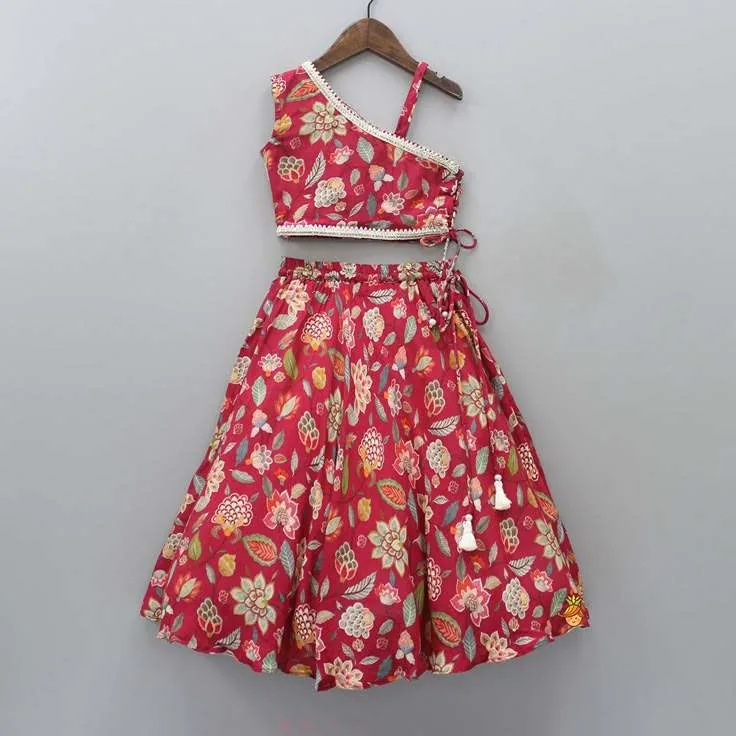 One Side Shoulder Top