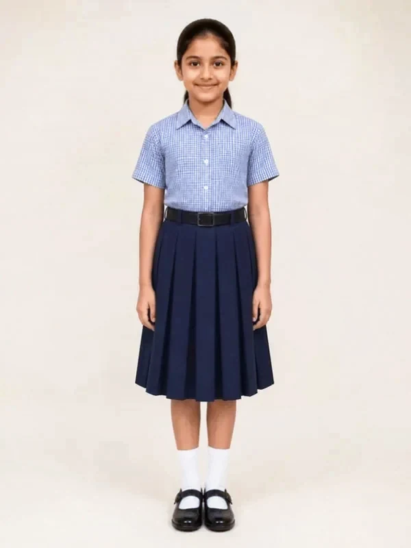 Check Shirt and Skirt (child)