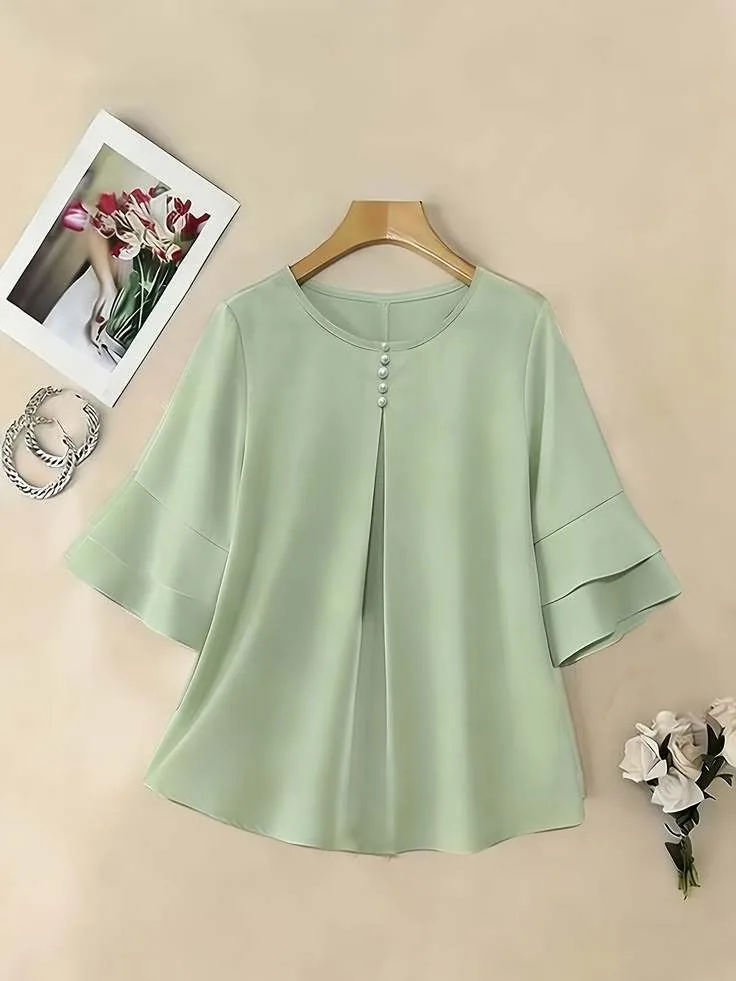 Centre Pleated Top