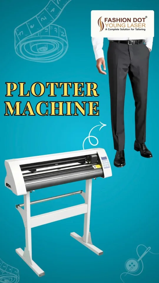 The plotter replacing hand-drawn pattern making