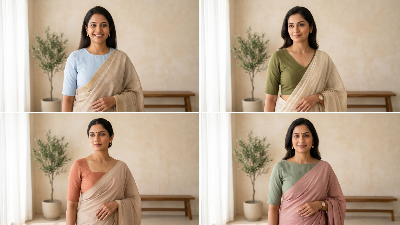 20 Simple Blouse Neck Designs Daily Wear 2026