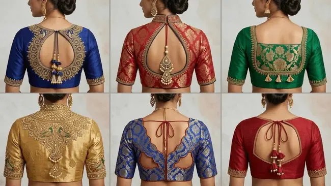 Patch Work & Designer Blouse Back Designs 2026